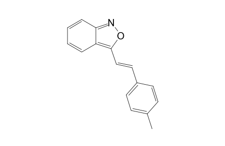 3-(4-Methyl-.beta.-styryl)-2,1-benzisoxazole