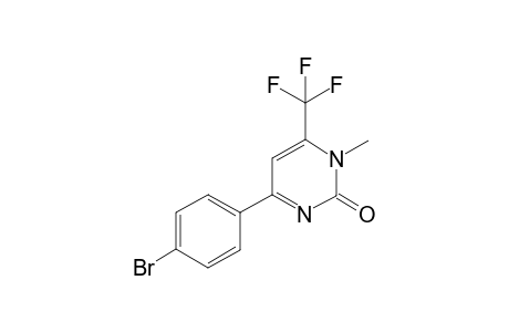 4-(4-Bromophenyl)-1-methyl-6-(trifluoromethyl)pyrimidin-2(1H)-one