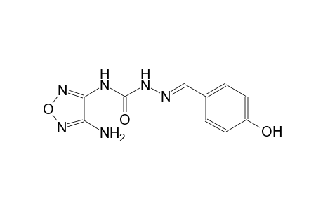 1,2,5-oxadiazole, 3-amino-4-[[[(2E)-2-[(4-hydroxyphenyl)methylene]hydrazino]carbonyl]amino]-