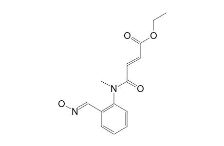 ETHYL-3-[N-[2-(HYDROXYIMINOMETHYL)-PHENYL]-N-METHYLCARBAMOYL]-ACRYLATE