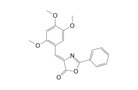2-Phenyl-(4Z)-(2,4,5-trimethoxybenzylidene)-5(4H)-oxazolone