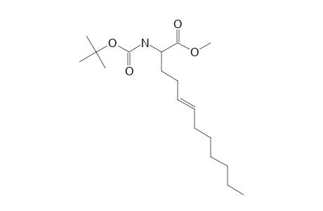 METHYL-TRANS-2-(TERT.-BUTOXYCARBONYLAMINO)-DODEC-5-ENOATE