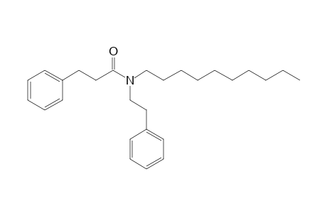 3-Phenylpropanamide, N-(2-phenylethyl)-N-decyl-