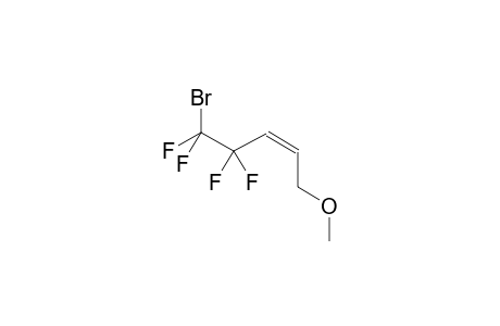 (Z)-1,1,2,2-TETRAFLUORO-1-BROMO-3-METHOXYPENT-3-ENE