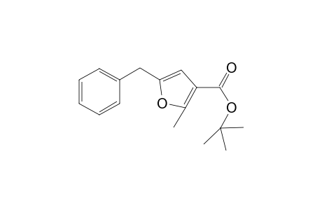 2-Methyl-5-(phenylmethyl)-3-furancarboxylic acid tert-butyl ester