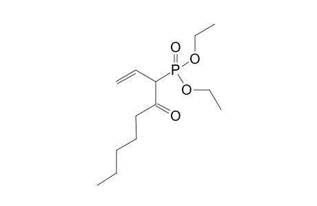 3-Hexanoyl-3-(diethylphosphonyl)prop-1-ene