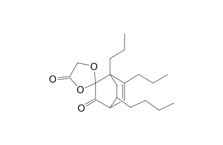 4,5-Di-n-propyl-7-n-butyl-3,3-(oxoethylenedioxy)bicyclo[2.2.2]oct-5-en-2-one