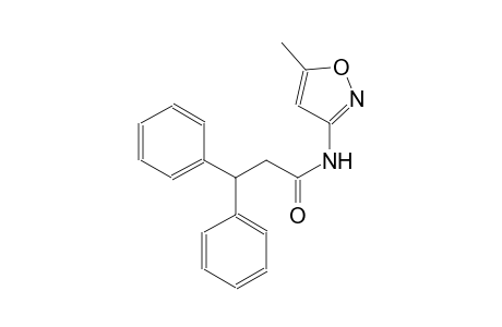 N-(5-methyl-3-isoxazolyl)-3,3-diphenylpropanamide