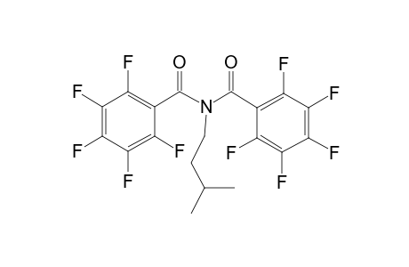 Benzamide, pentafluoro-N-(pentafluorobenzoyl)-N-3-methylbutyl-