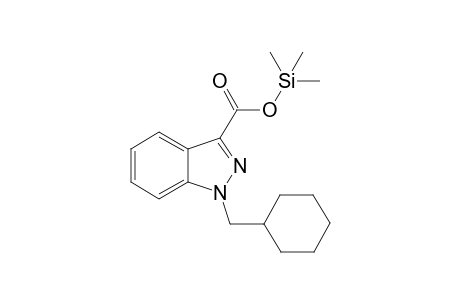 1-(Cyclohexylmethyl)-1H-indazole-3-carboxylic acid TMS