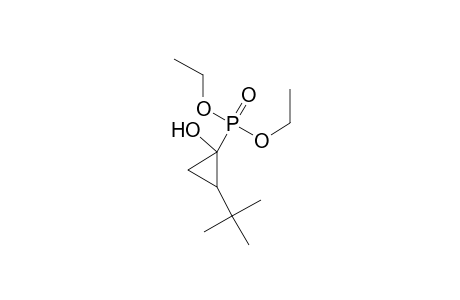 Diethyl rac,trans-2-tert-butyl-1-hydroxycyclopropanephosphonate