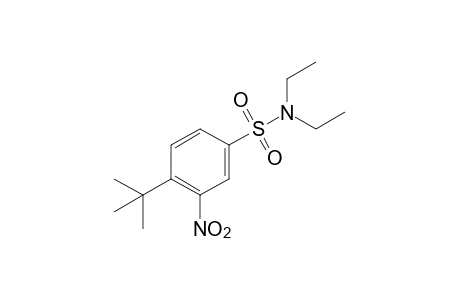 4-tert-butyl-N,N-diethyl-3-nitrobenzenesulfonamide