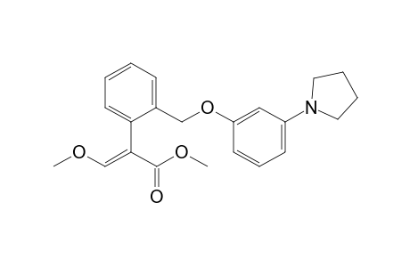 Methyl (E)-3-methoxy-2-[2-[(3-pyrrolidin-1-ylphenoxy)methyl]phenyl]prop-2-enoate