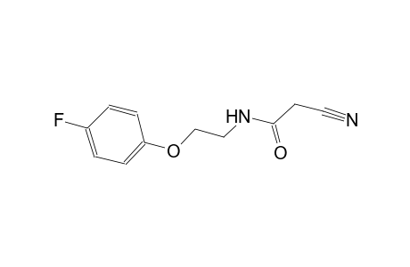 2-cyano-N-[2-(4-fluorophenoxy)ethyl]acetamide