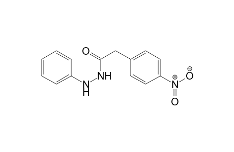 Benzeneacetic acid, 4-nitro-, 2-phenylhydrazide