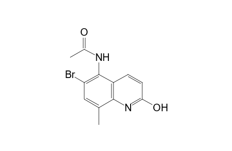 5-ACETAMIDO-6-BROMO-8-METHYLCARBOSTYRIL