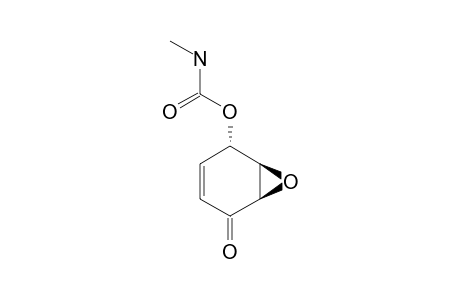 (+/-)-(1-ALPHA,5-ALPHA,6-ALPHA)-5-METHYLCARBAMOYLOXY-7-OXABICYCLO-[4.1.0]-HEPT-3-EN-2-ONE