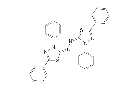 N,N'-Bis-(3,5-diphenyl-3H-[1,3,4]thiadiazol-2-ylidene)-hydrazine