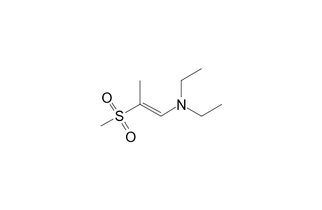 diethyl-[(E)-2-mesylprop-1-enyl]amine