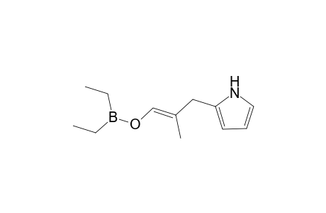 Borinic acid, diethyl-, 2-methyl-3-(1H-pyrrol-2-yl)-1-propenyl ester