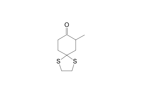 7-Methyl-1,4-dithiaspiro[4.5]decan-8-one