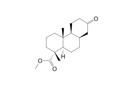 Methyl (8.alpha.H)-13-oxopodocarpan-18-oate