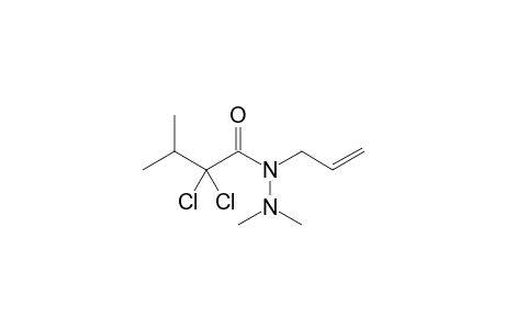 2,2-bis(chloranyl)-N',N',3-trimethyl-N-prop-2-enyl-butanehydrazide