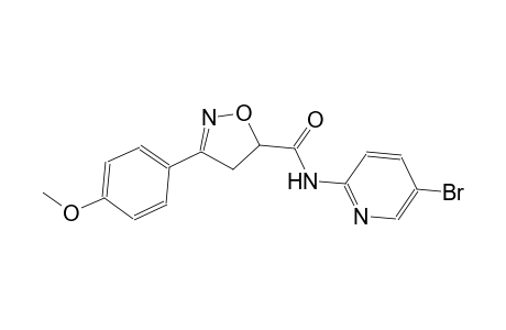 5-isoxazolecarboxamide, N-(5-bromo-2-pyridinyl)-4,5-dihydro-3-(4-methoxyphenyl)-