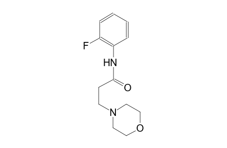 N-(2-Fluorophenyl)-3-(4-morpholinyl)propanamide