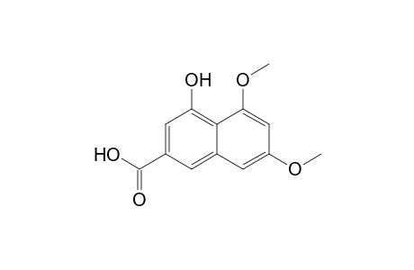 4-Hydroxy-5,7-dimethoxy-2-naphthoic acid