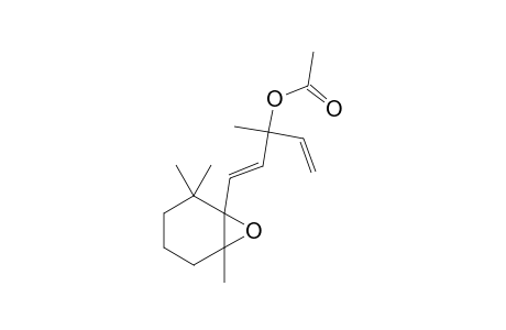 ACETIC-ACID-1-METHYL-3-(2,2,6-TRIMETHYL-7-OXA-BICYClO-[4.1.0]-HEPT-1-YL)-1-VINYL-ALLYLESTER