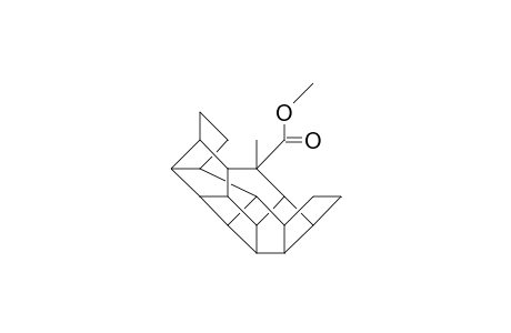 2-Carbomethoxy-2-methyl-octacyclo(7.7.2.1/2,15/.0/3,18/.0/4,8/.0/5,19/.0/11,17/.0/12,16/)nonadecane