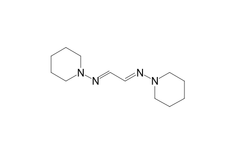 1-Piperidinamine, N,N'-1,2-ethanediylidenebis-