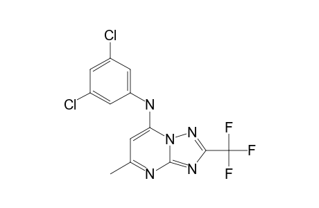 7-(3,5-DICHLOROPHENYLAMINE)-5-METHYL-2-(TRIFLUOROMETHYL)-[1,2,4]-TRIAZOLO-[1,5-A]-PYRIMIDINE