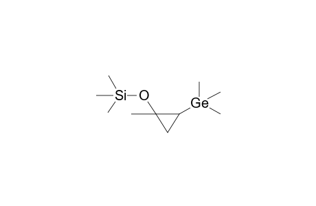 1-TRIMETHYLSILYLOXY-1-METHYL-2-TRIMETHYLGERMYLCYCLOPROPANE