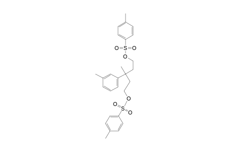 1,5-Pentanediol, 3-methyl-3-(3-methylphenyl)-, bis(4-methylbenzenesulfonate)