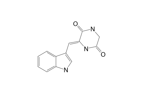 DIPODAZINE;(Z)-1',3-DIDEHYDRO-3-(3''-INDOLYLMETHYLENE)-PIPERAZINE-2,5-DIONE