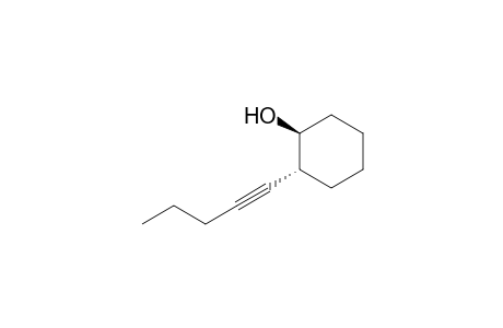 trans-2-(Pent-1-ynyl)cyclohexanol