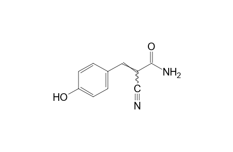 alpha-CYANO-4-HYDROXYCINNAMAMIDE