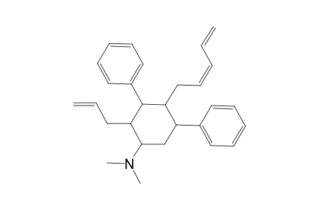 Cyclohexylamine, 2-allyl-N,N-dimethyl-4-(2,4-pentadienyl)-3,5-diphenyl-
