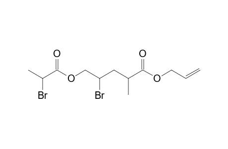 [4'-(Allyloxycarbonyl)-2'-bromopentyl] 2-bromopropionate
