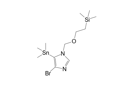 1-SEM-4-bromo-5-trimethylstannylimidazole