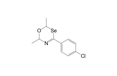 2,6-Dimethyl-4-(p-chlorophenyl)-6H-1,3,5-oxaselenazine