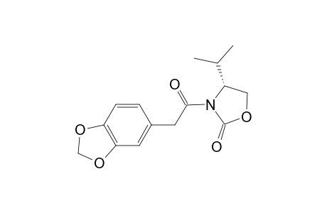 (4''-R)-ISOPROPYL-2''-OXAZOLIDINO-N-(3',4'-METHYLENEDIOXY)-PHENYL_ACETATE