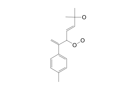 2-HYDROXY-2-METHYL-5-HYDROPEROXY-6-(4-METHYLPHENYL)-HEPTA-3,7-DIENE