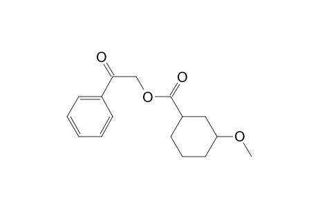 Phenacyl 3-Methoxycyclohexanoate