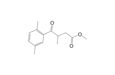 Butyric acid, 3-(2,5-dimethylbenzoyl)-, methyl ester