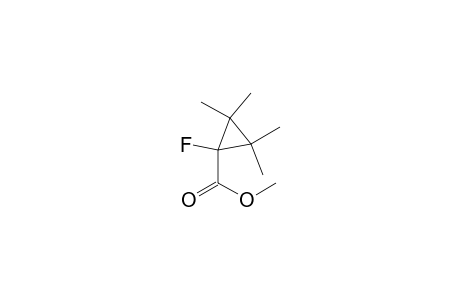 Cyclopropanecarboxylic acid, 1-fluoro-2,2,3,3-tetramethyl-, methyl ester