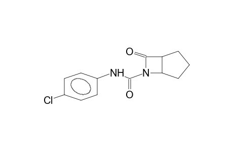 6-AZABICYCLO[3.2.0]HEPTANE-6-CARBOXAMIDE, N-(4-CHLOROPHENYL)-7-OXO-