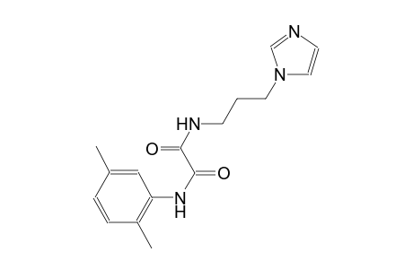 N~1~-(2,5-dimethylphenyl)-N~2~-[3-(1H-imidazol-1-yl)propyl]ethanediamide